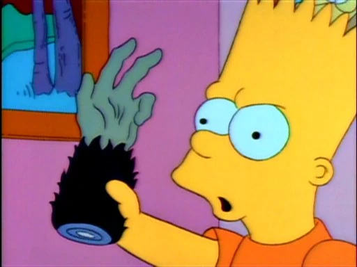 Bart Simpson and the Monkey's Paw